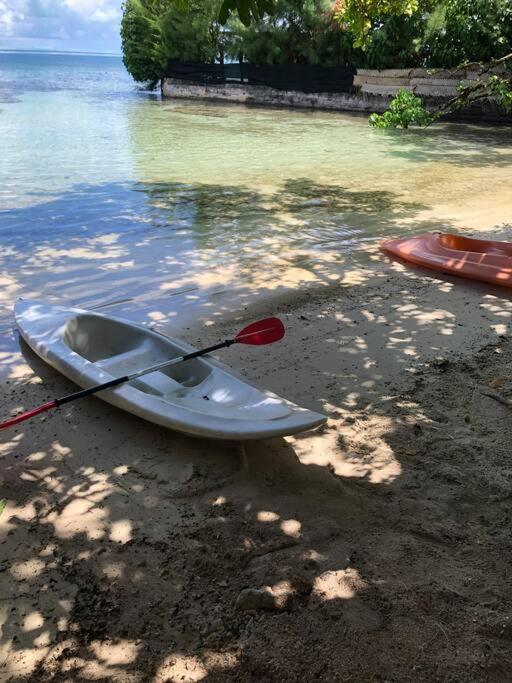 Bungalow Tiarii, Avec Acces Direct A Une Plage Privee Tevaitoa ภายนอก รูปภาพ
