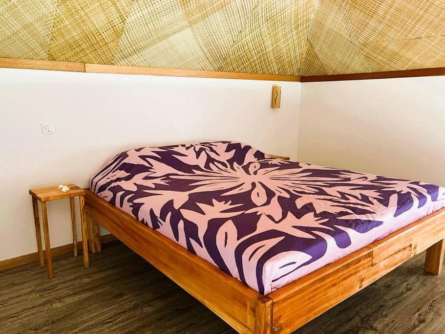 Bungalow Tiarii, Avec Acces Direct A Une Plage Privee Tevaitoa ภายนอก รูปภาพ